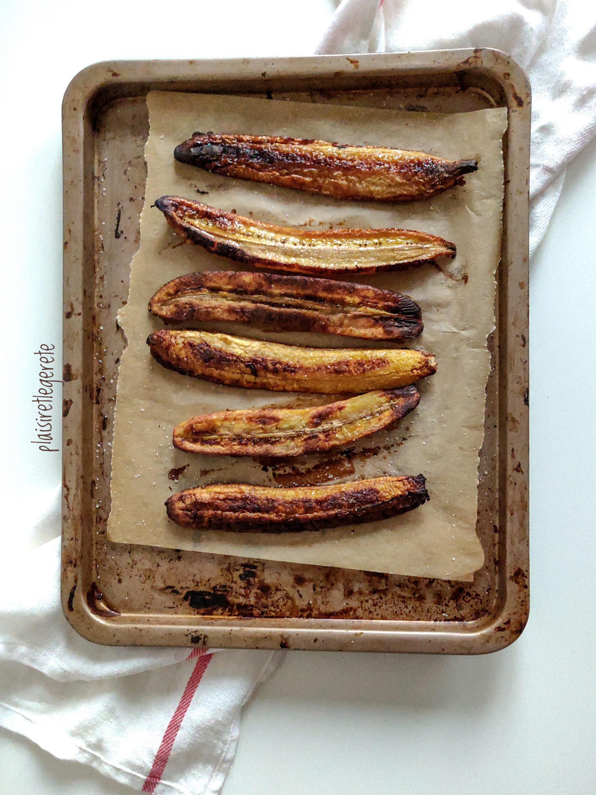 You are currently viewing Bananes plantain au four