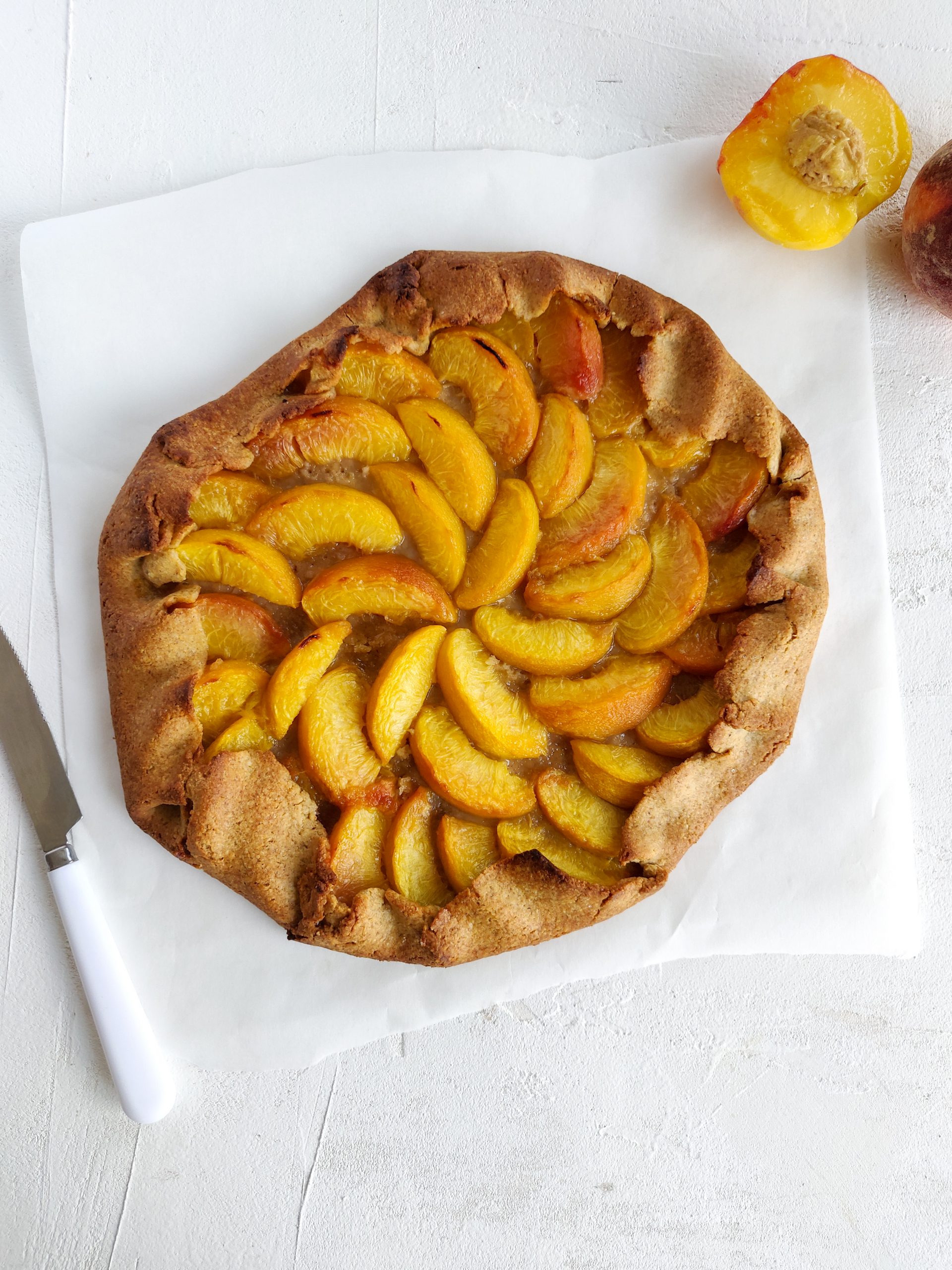 You are currently viewing Tarte rustique aux nectarines