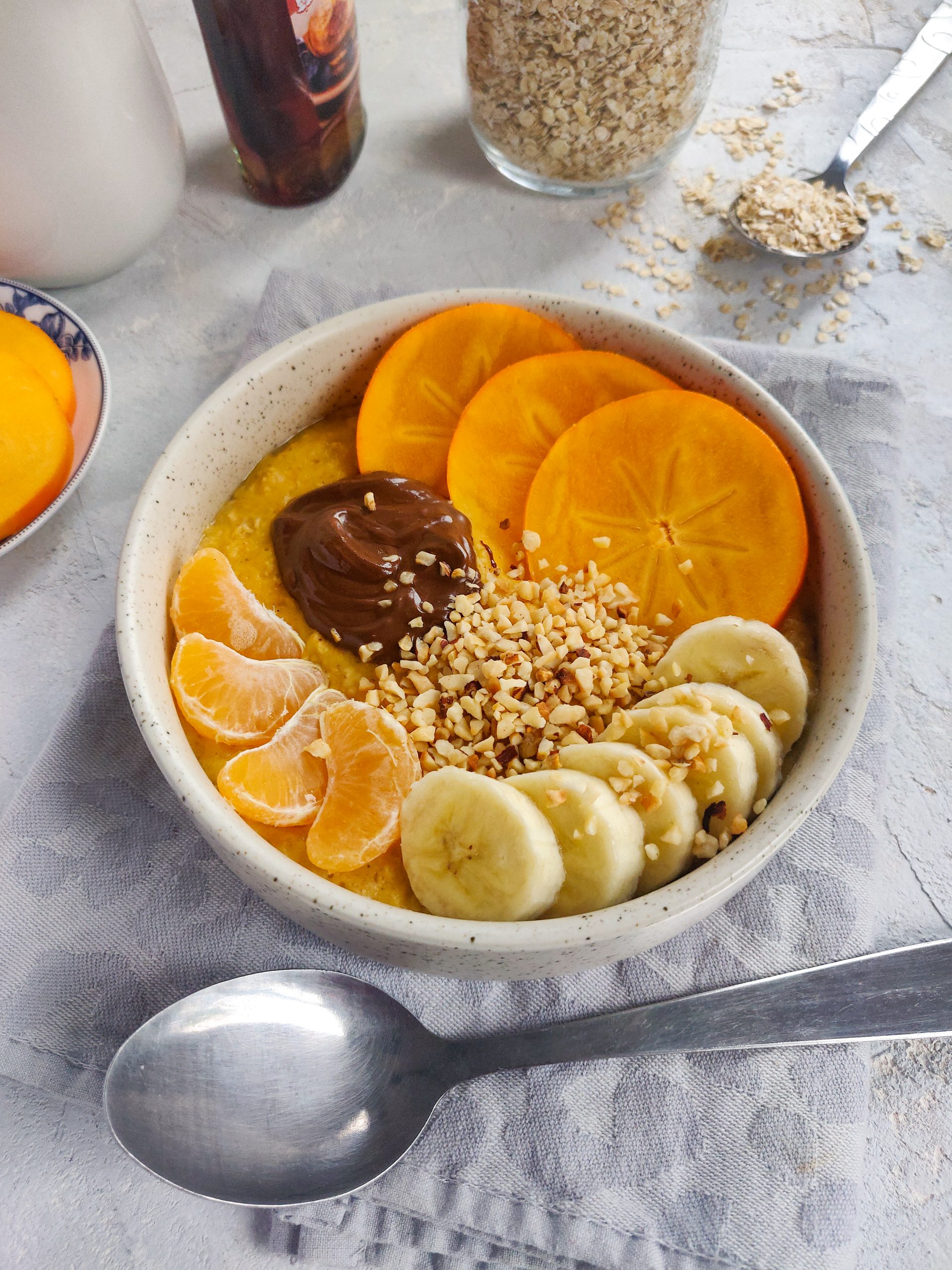 Lire la suite à propos de l’article Pumpkin porridge au chocolat